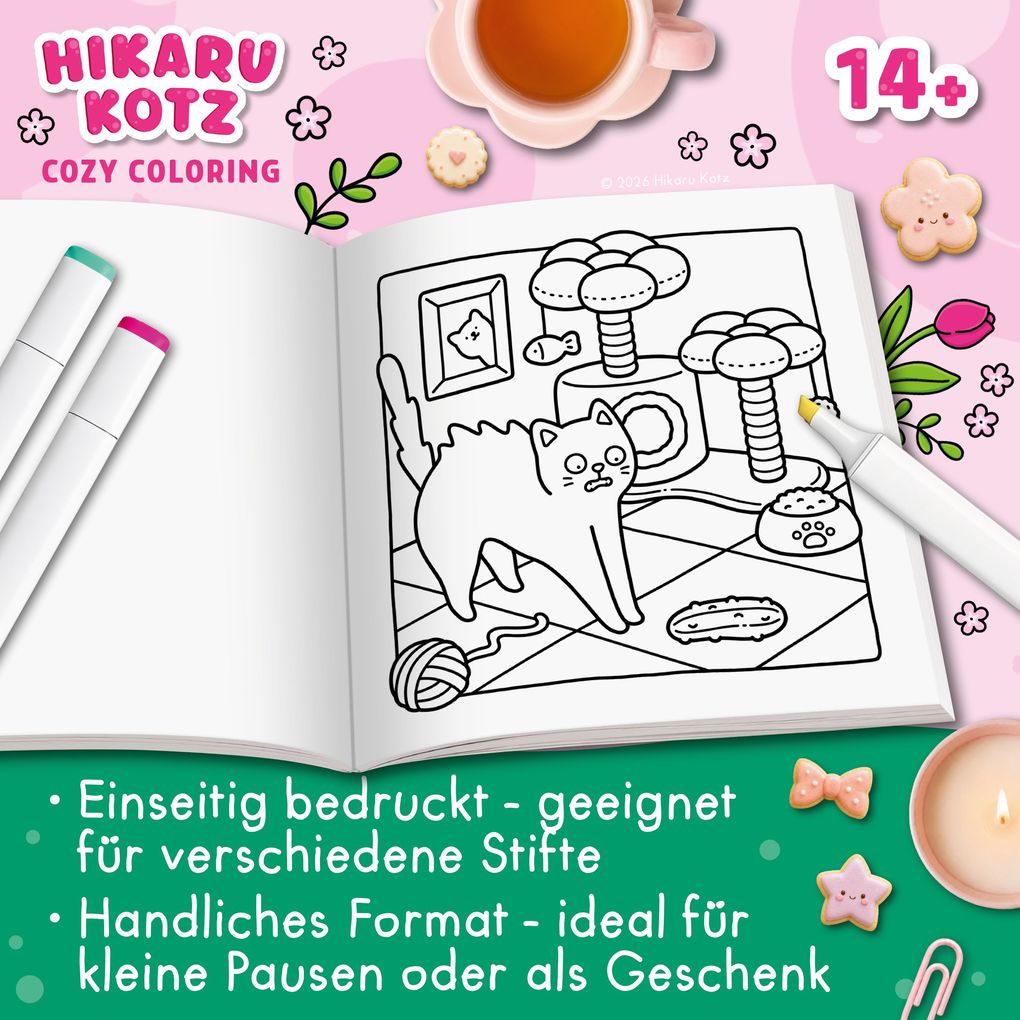 Weitere Ansicht: Cozy Coloring - Naughty Cats