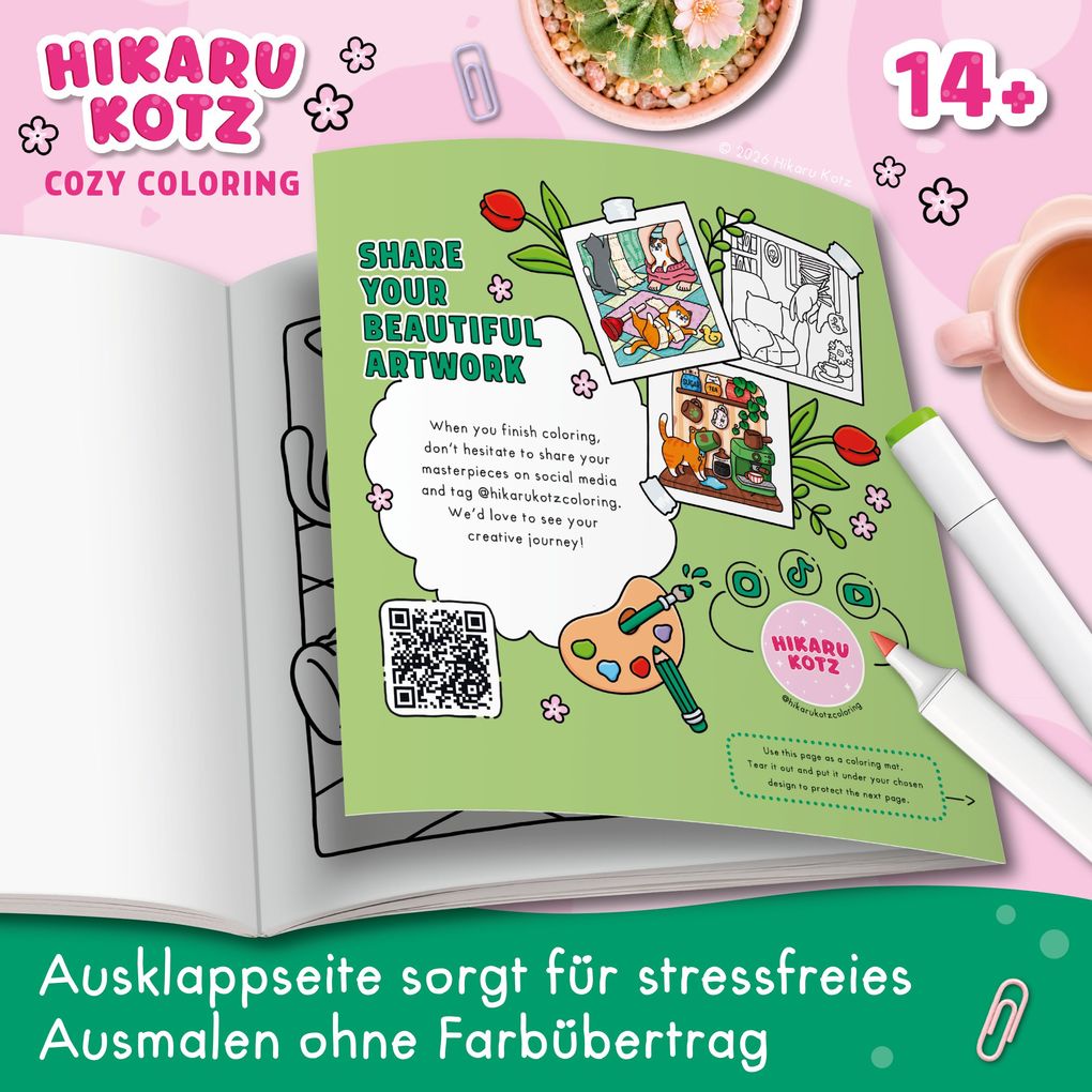 Weitere Ansicht: Cozy Coloring - Naughty Cats