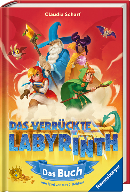 Weitere Ansicht: Das verrückte Labyrinth - Das Buch | Claudia Scharf