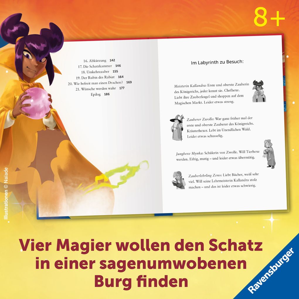 Weitere Ansicht: Das verrückte Labyrinth - Das Buch | Claudia Scharf