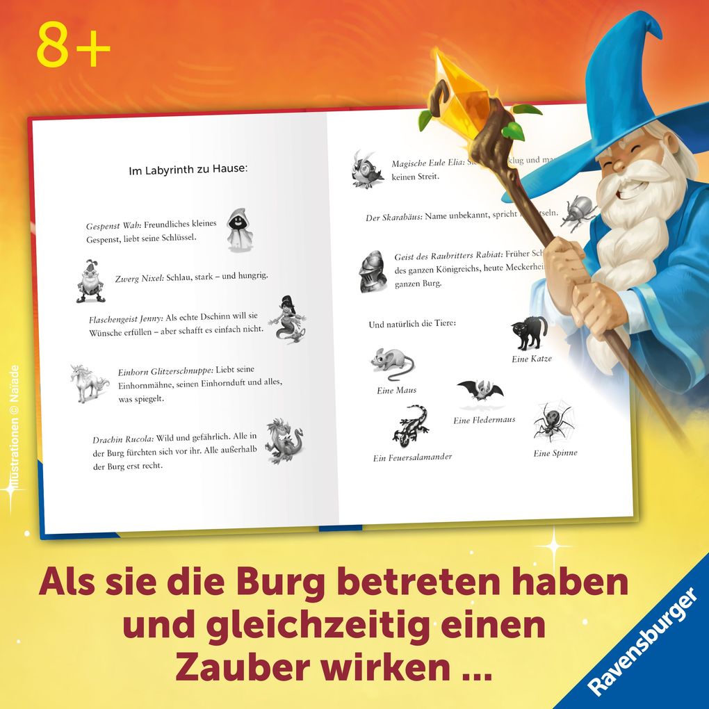 Weitere Ansicht: Das verrückte Labyrinth - Das Buch | Claudia Scharf