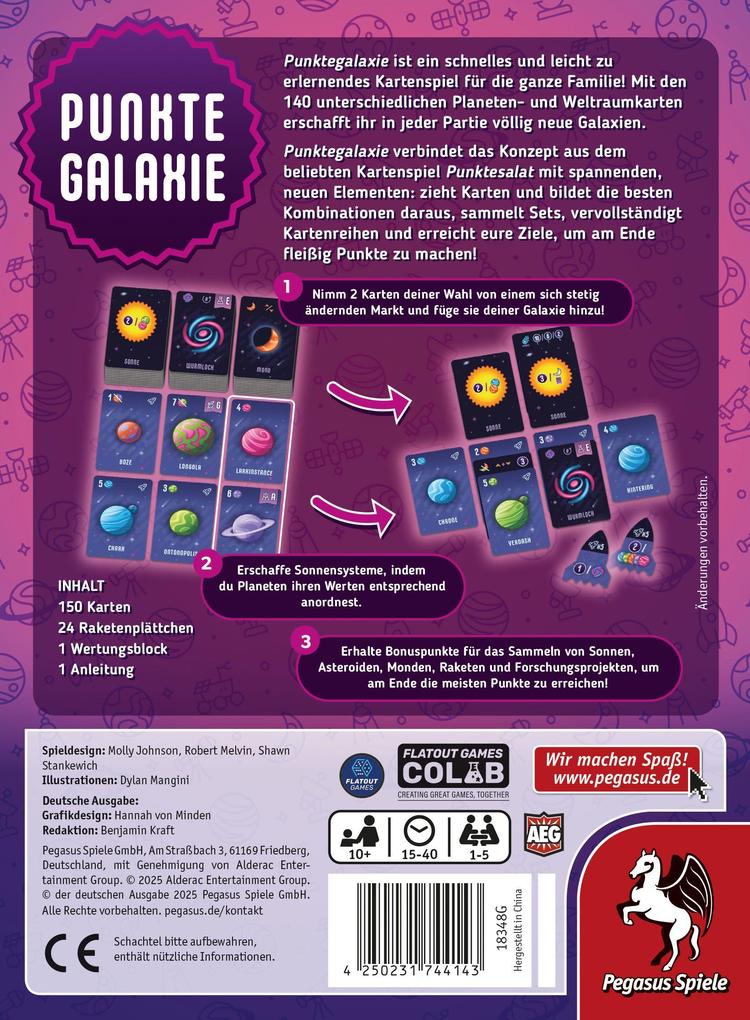 Weitere Ansicht: Punktegalaxie