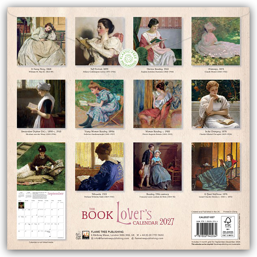 Weitere Ansicht: The Book Lover's - Die Bücherliebhaber 2027 - Original Flame Tree Publishing-Kalender [Kalender] | Tree Flame, Flame Tree Publishing