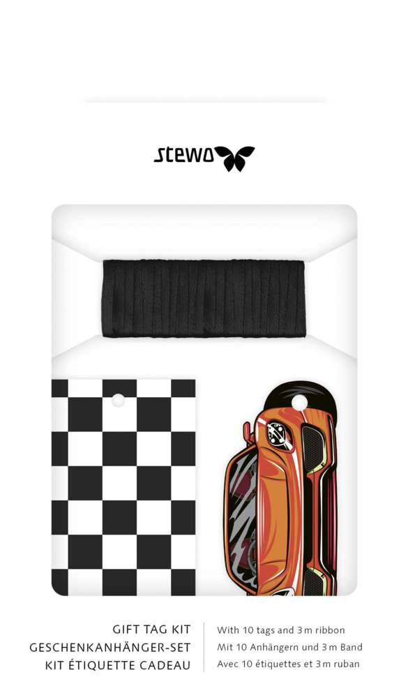 Weitere Ansicht: Geschenkanhänger-Set Schorsch schw.