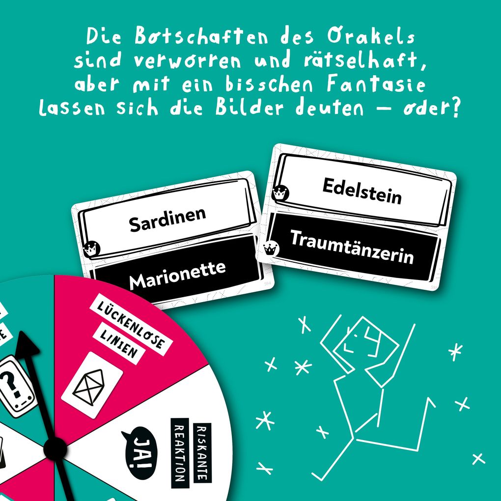 Weitere Ansicht: Krakel-Spektakel - Dreh die Scheibe und krakle mit 6 brandneuen Challenges | 7 Bazis, Bazis