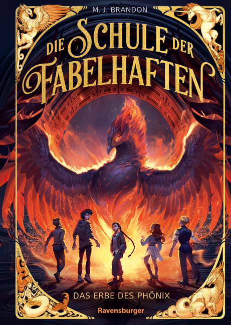 Weitere Ansicht: Die Schule der Fabelhaften, Band 1 - Das Erbe des Phönix | M. J. Brandon