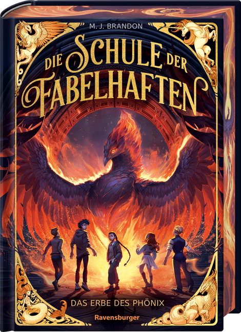 Weitere Ansicht: Die Schule der Fabelhaften, Band 1 - Das Erbe des Phönix | M. J. Brandon
