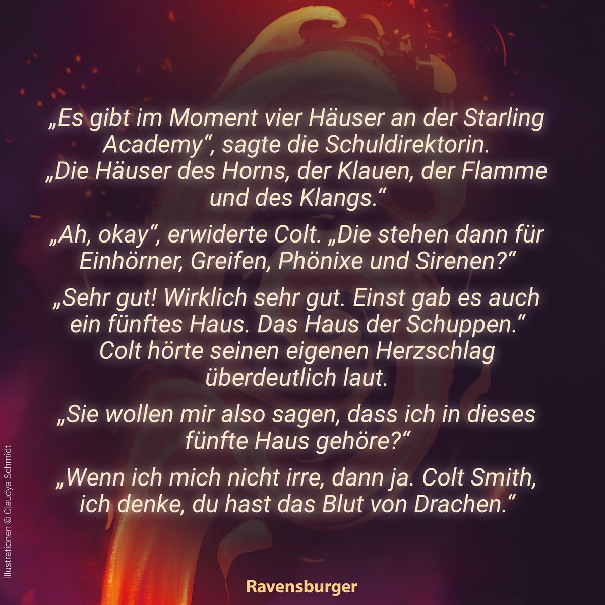 Weitere Ansicht: Die Schule der Fabelhaften, Band 1 - Das Erbe des Phönix | M. J. Brandon