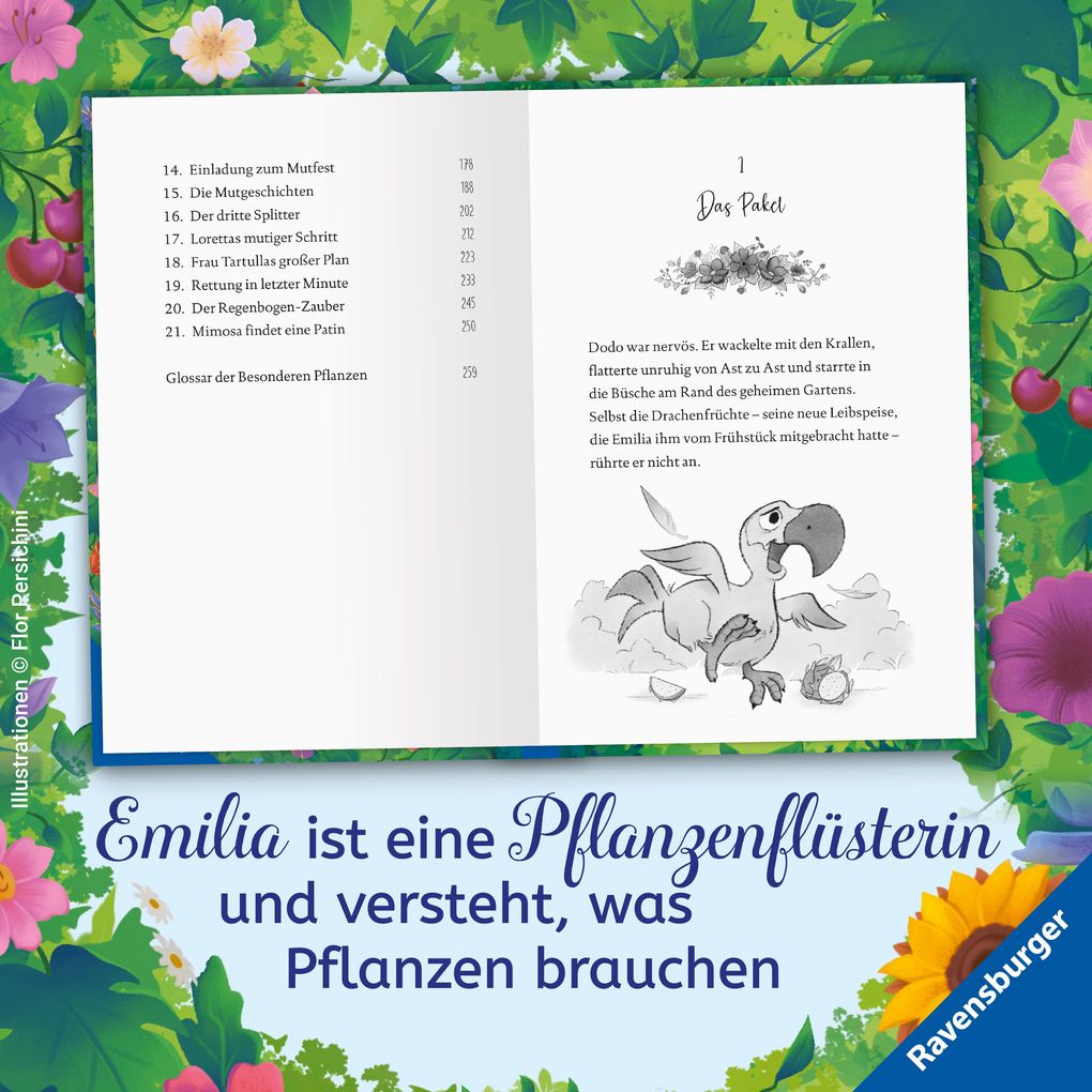 Weitere Ansicht: Emilia Blumenherz, Band 2 - Ein Garten voller Wunder | Usch Luhn
