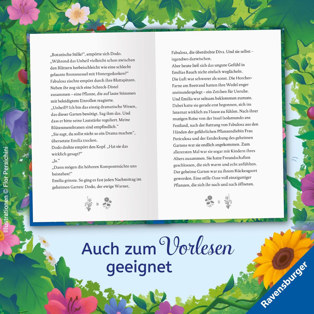 Weitere Ansicht: Emilia Blumenherz, Band 2 - Ein Garten voller Wunder | Usch Luhn