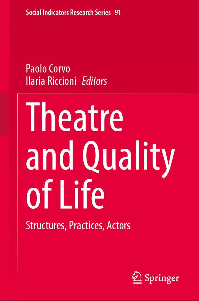 Produktbild: Theatre and Quality of Life