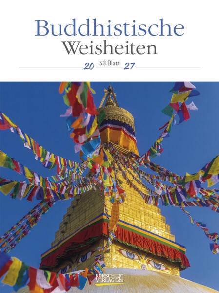 Produktbild: Buddhistische Weisheiten 2027