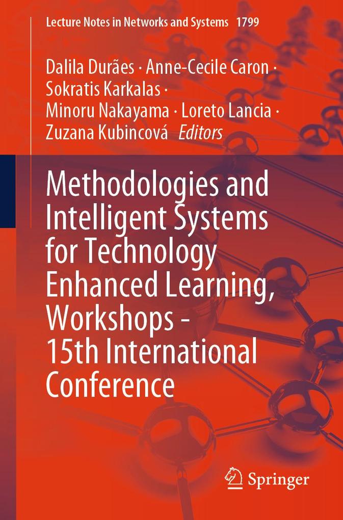Produktbild: Methodologies and Intelligent Systems for Technology Enhanced Learning, Workshops - 15th International Conference