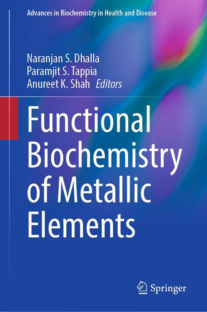 Produktbild: Functional Biochemistry of Metallic Elements