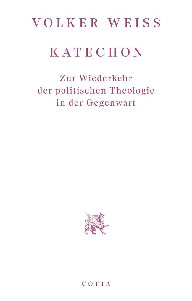 Produktbild: Katechon | Volker Weiß