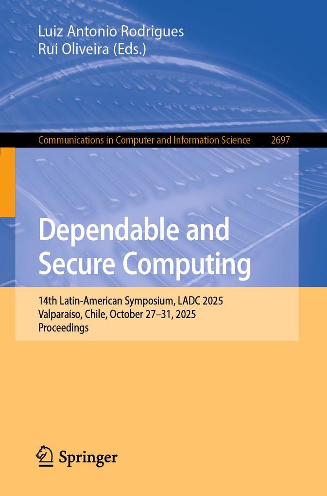 Produktbild: Dependable and Secure Computing