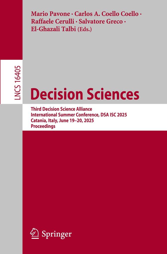 Produktbild: Decision Sciences
