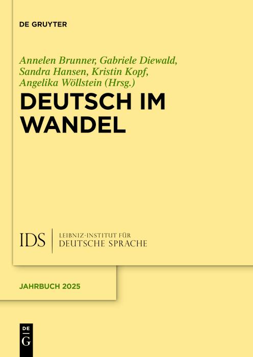 Produktbild: Deutsch im Wandel