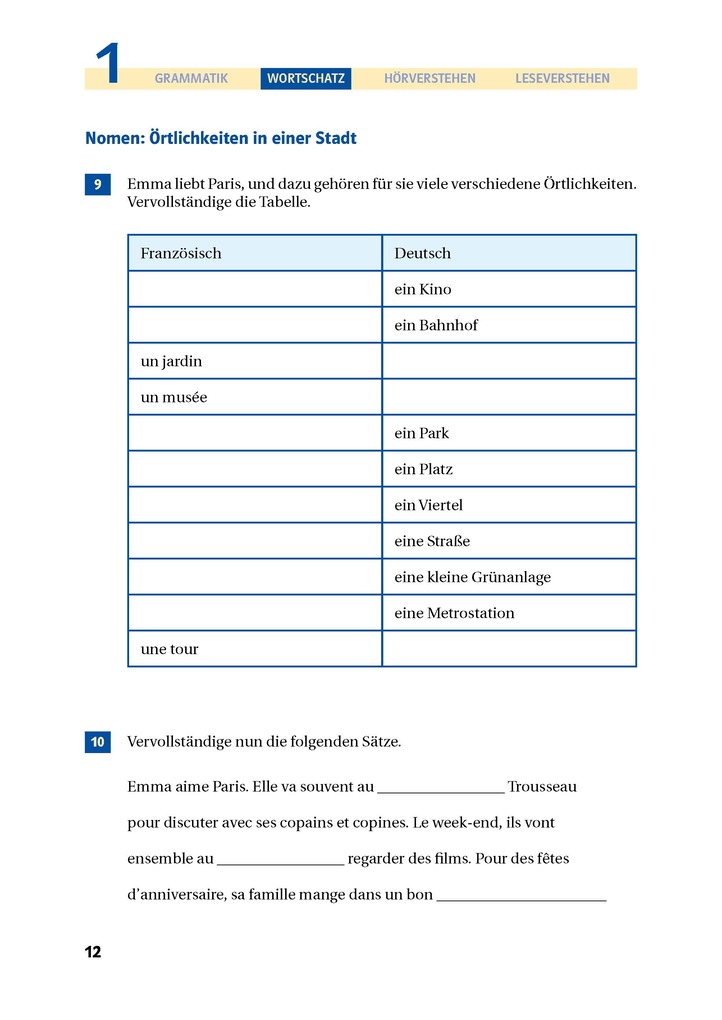 Weitere Ansicht: Découvertes 2. Das Trainingsbuch