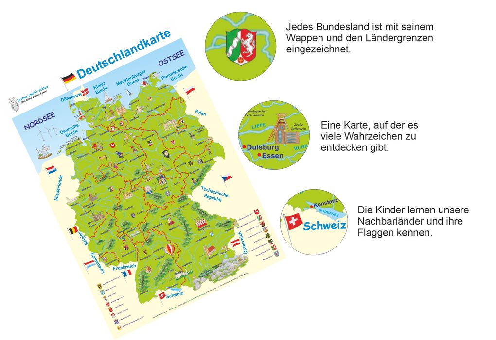 Weitere Ansicht: Deutschlandkarte