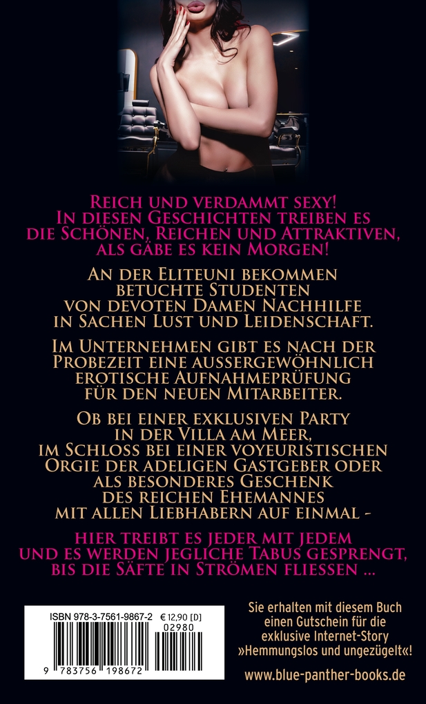 Weitere Ansicht: Die wollüstigen Partys der Schönen und Reichen | Erotische Geschichten | Lucy Eva Gonzalez