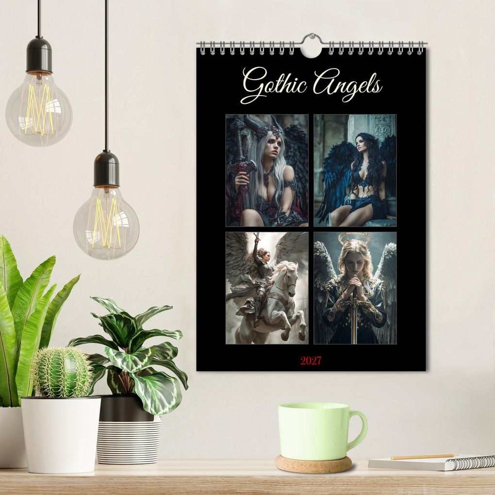 Weitere Ansicht: Gothic Angels (Wandkalender 2027 DIN A4 hoch), CALVENDO Monatskalender | Calvendo, Dirk Meutzner