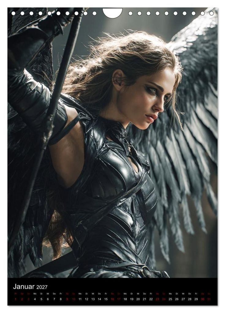 Weitere Ansicht: Gothic Angels (Wandkalender 2027 DIN A4 hoch), CALVENDO Monatskalender | Calvendo, Dirk Meutzner