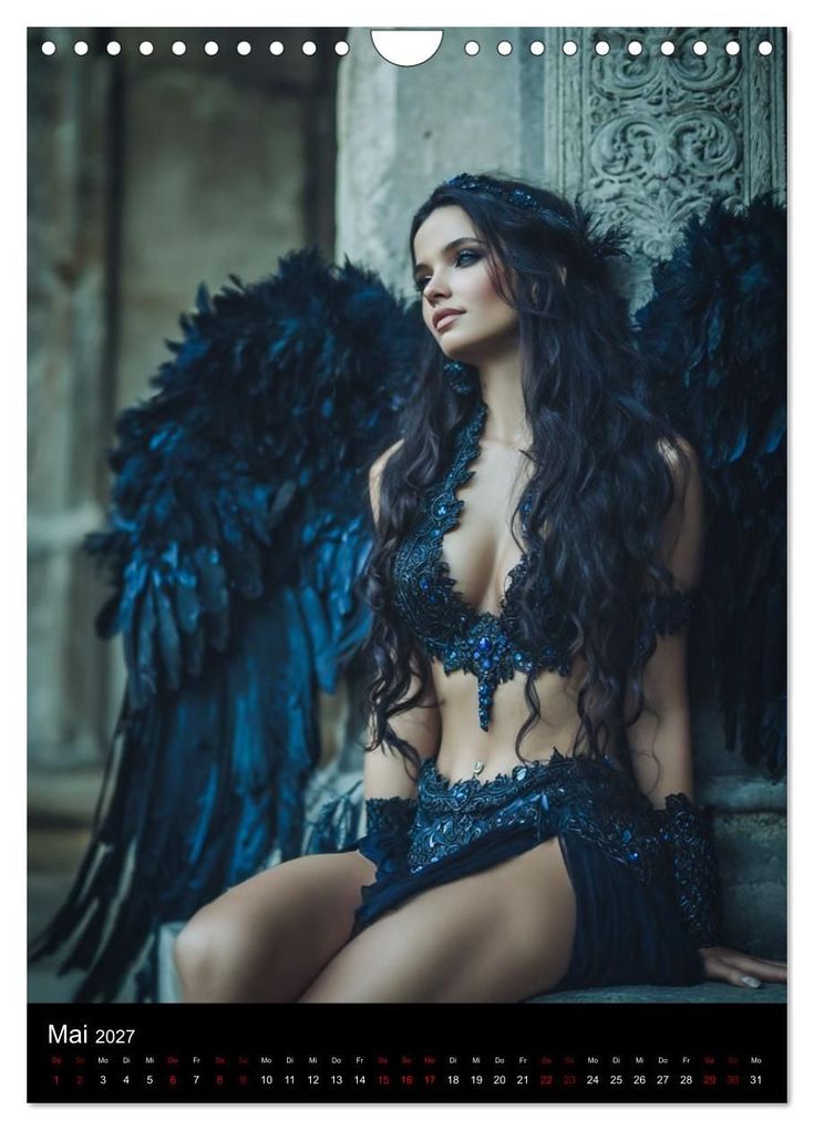 Weitere Ansicht: Gothic Angels (Wandkalender 2027 DIN A4 hoch), CALVENDO Monatskalender | Calvendo, Dirk Meutzner
