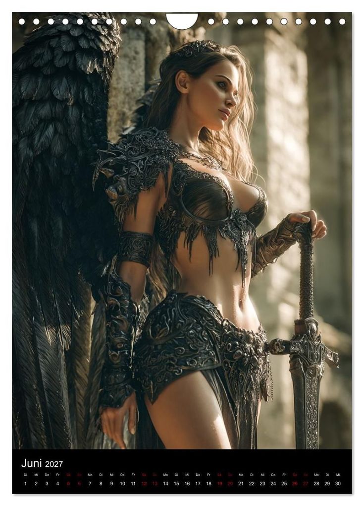 Weitere Ansicht: Gothic Angels (Wandkalender 2027 DIN A4 hoch), CALVENDO Monatskalender | Calvendo, Dirk Meutzner