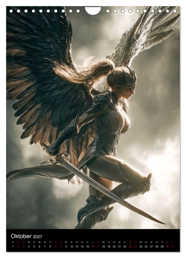 Weitere Ansicht: Gothic Angels (Wandkalender 2027 DIN A4 hoch), CALVENDO Monatskalender | Calvendo, Dirk Meutzner