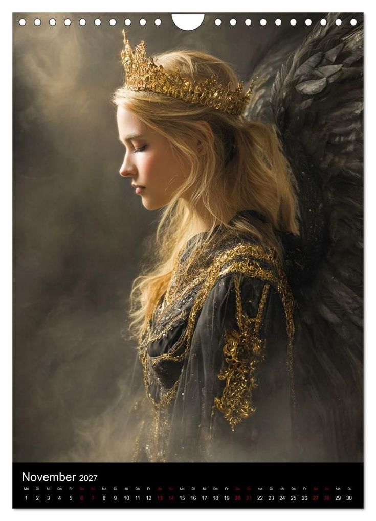 Weitere Ansicht: Gothic Angels (Wandkalender 2027 DIN A4 hoch), CALVENDO Monatskalender | Calvendo, Dirk Meutzner