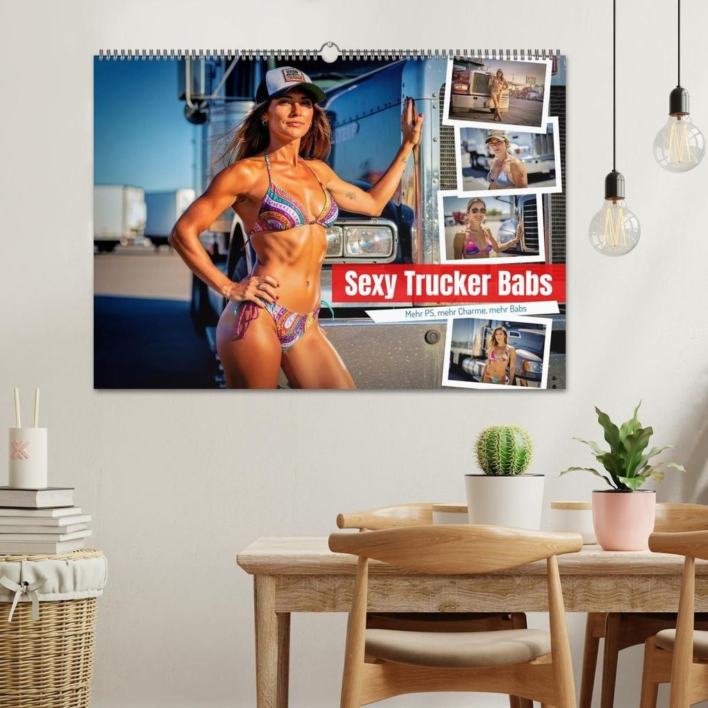 Weitere Ansicht: Sexy Trucker Babs (Wandkalender 2027 DIN A2 quer), CALVENDO Monatskalender | Calvendo, Torsten Irmer
