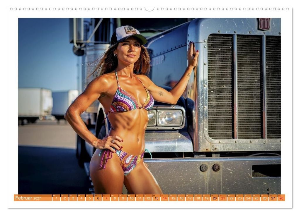 Weitere Ansicht: Sexy Trucker Babs (Wandkalender 2027 DIN A2 quer), CALVENDO Monatskalender | Calvendo, Torsten Irmer