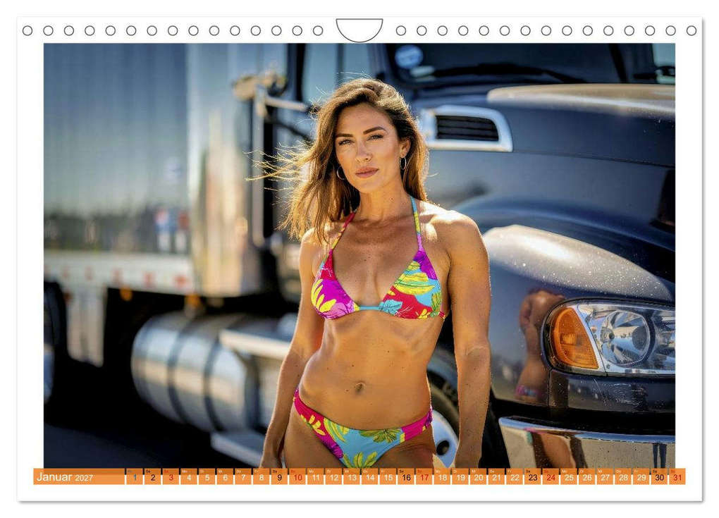 Weitere Ansicht: Sexy Trucker Babs (Wandkalender 2027 DIN A4 quer), CALVENDO Monatskalender | Calvendo, Torsten Irmer
