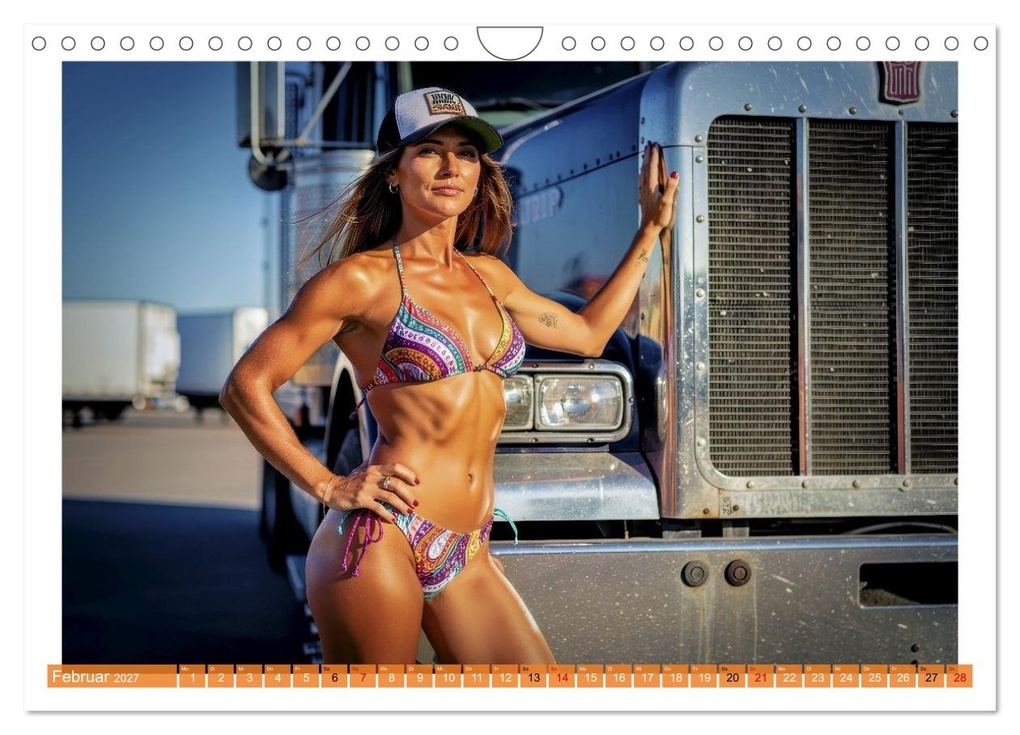 Weitere Ansicht: Sexy Trucker Babs (Wandkalender 2027 DIN A4 quer), CALVENDO Monatskalender | Calvendo, Torsten Irmer