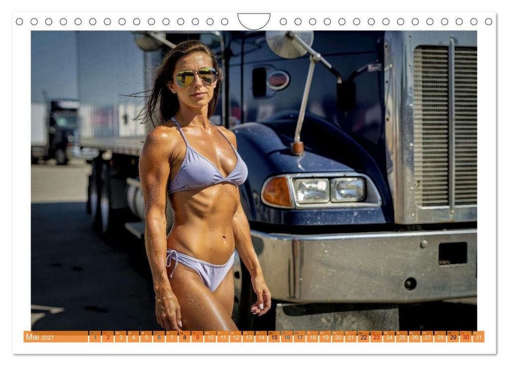 Weitere Ansicht: Sexy Trucker Babs (Wandkalender 2027 DIN A4 quer), CALVENDO Monatskalender | Calvendo, Torsten Irmer