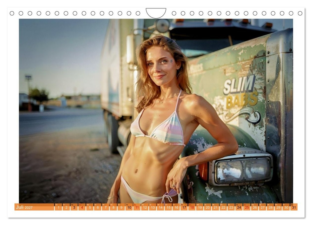 Weitere Ansicht: Sexy Trucker Babs (Wandkalender 2027 DIN A4 quer), CALVENDO Monatskalender | Calvendo, Torsten Irmer