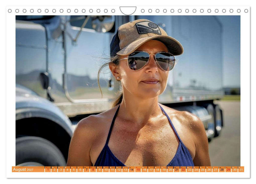 Weitere Ansicht: Sexy Trucker Babs (Wandkalender 2027 DIN A4 quer), CALVENDO Monatskalender | Calvendo, Torsten Irmer