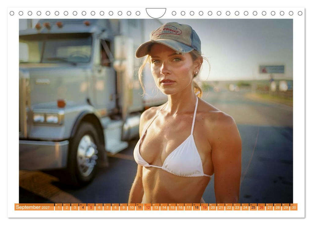 Weitere Ansicht: Sexy Trucker Babs (Wandkalender 2027 DIN A4 quer), CALVENDO Monatskalender | Calvendo, Torsten Irmer