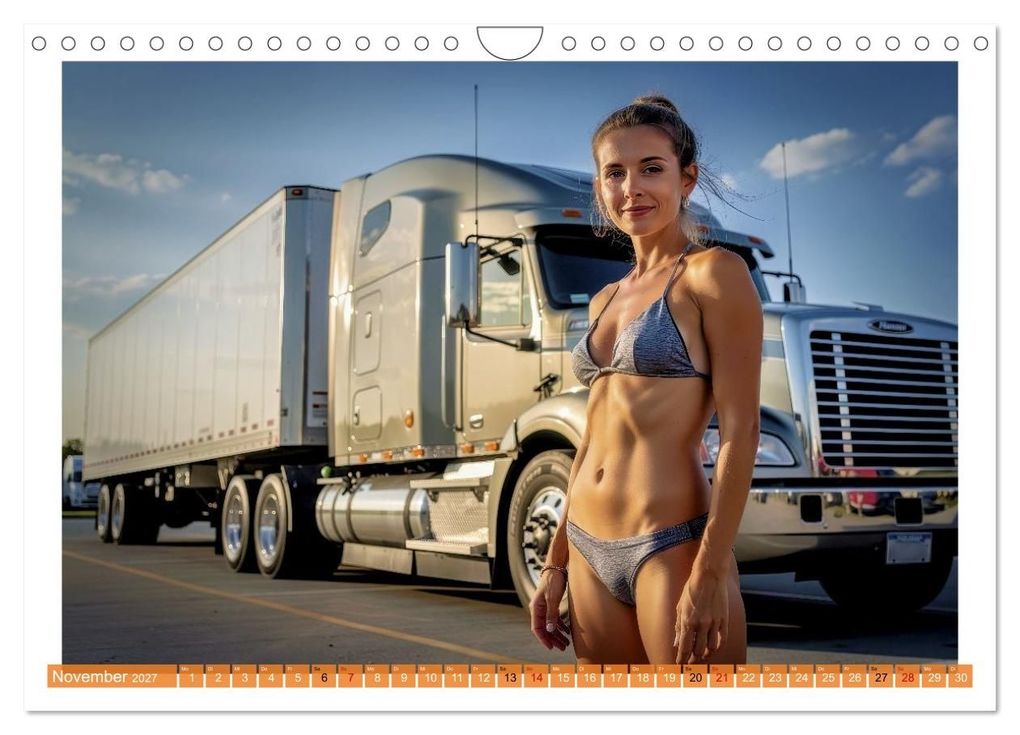 Weitere Ansicht: Sexy Trucker Babs (Wandkalender 2027 DIN A4 quer), CALVENDO Monatskalender | Calvendo, Torsten Irmer