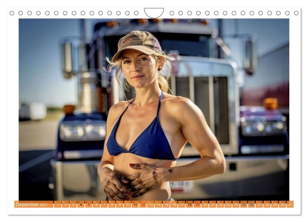 Weitere Ansicht: Sexy Trucker Babs (Wandkalender 2027 DIN A4 quer), CALVENDO Monatskalender | Calvendo, Torsten Irmer