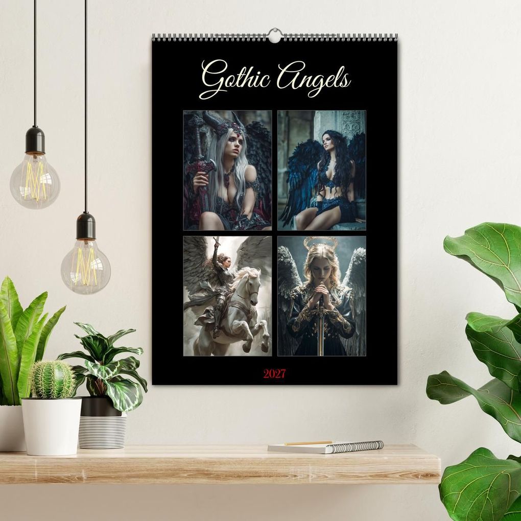 Weitere Ansicht: Gothic Angels (Wandkalender 2027 DIN A2 hoch), CALVENDO Monatskalender | Calvendo, Dirk Meutzner