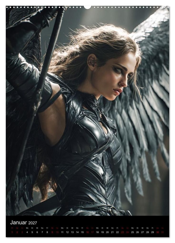 Weitere Ansicht: Gothic Angels (Wandkalender 2027 DIN A2 hoch), CALVENDO Monatskalender | Calvendo, Dirk Meutzner