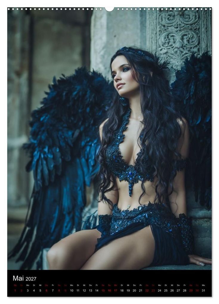 Weitere Ansicht: Gothic Angels (Wandkalender 2027 DIN A2 hoch), CALVENDO Monatskalender | Calvendo, Dirk Meutzner