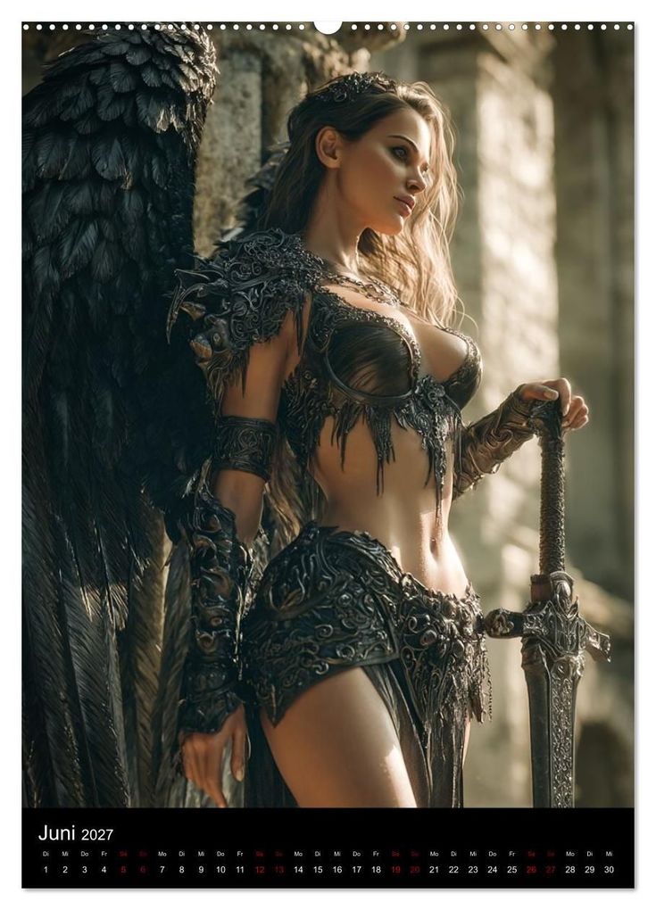 Weitere Ansicht: Gothic Angels (Wandkalender 2027 DIN A2 hoch), CALVENDO Monatskalender | Calvendo, Dirk Meutzner