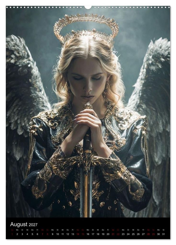 Weitere Ansicht: Gothic Angels (Wandkalender 2027 DIN A2 hoch), CALVENDO Monatskalender | Calvendo, Dirk Meutzner