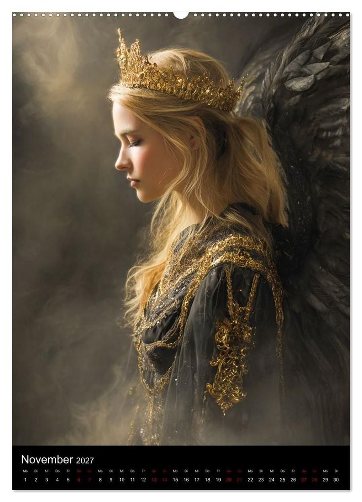 Weitere Ansicht: Gothic Angels (Wandkalender 2027 DIN A2 hoch), CALVENDO Monatskalender | Calvendo, Dirk Meutzner