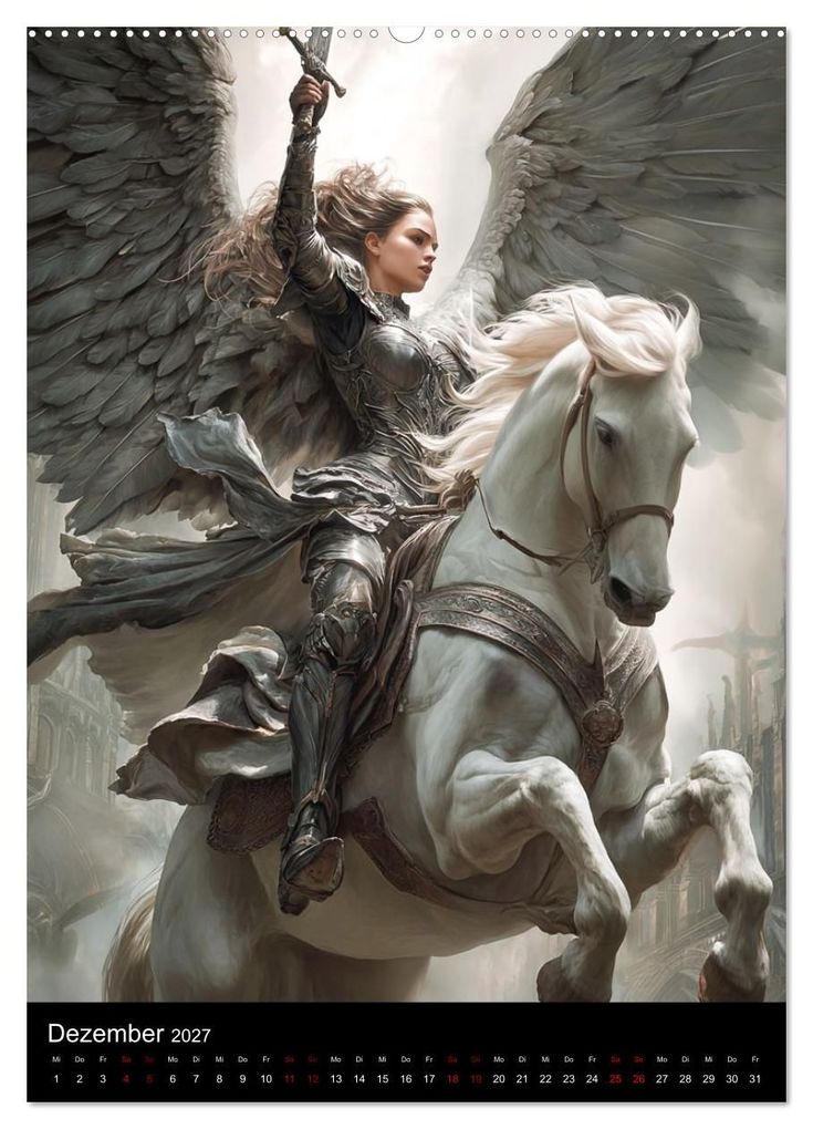 Weitere Ansicht: Gothic Angels (Wandkalender 2027 DIN A2 hoch), CALVENDO Monatskalender | Calvendo, Dirk Meutzner