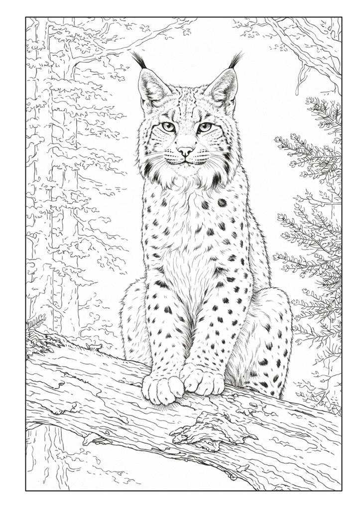 Weitere Ansicht: Wunderschöne Tierwelt Malbuch für Kinder ab 8 Jahren mit 50 schönen Ausmalmotiven | Josef Mickey Müller