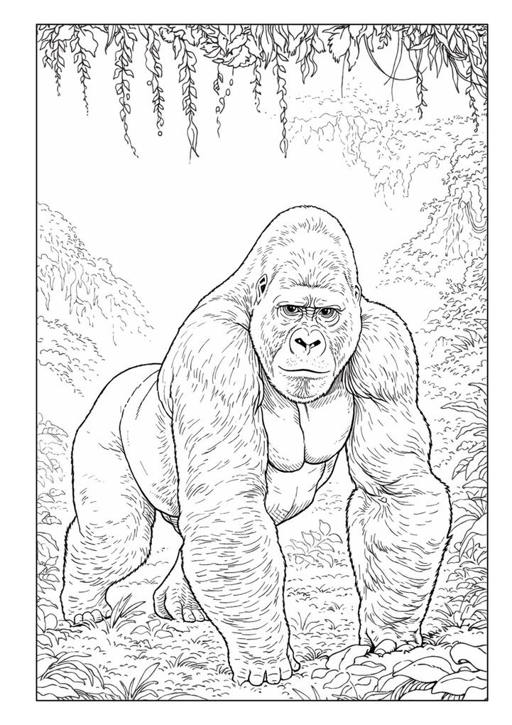 Weitere Ansicht: Wunderschöne Tierwelt Malbuch für Kinder ab 8 Jahren mit 50 schönen Ausmalmotiven | Josef Mickey Müller